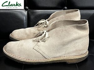 クラークス デザートブーツ UK8 サンドベージュ clarks DESERT BOOT