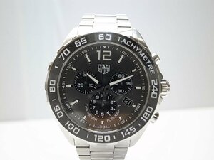 電池交換済 【TAG HEUER】タグ・ホイヤー CAZ1011 フォーミュラ1 クロノグラフ デイト グレー