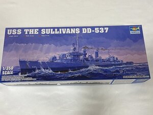 ★ TRUMPETER トランペッター 1/350 アメリカ海軍 フレッチャー級駆逐艦 ザ・サリバンズ DD-537 プラモデル 05304