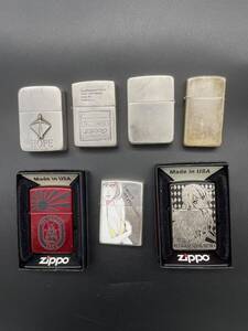 G050 ZIPPO 喫煙具 ライター 火花確認 オイルライター 7点（2点刻印STERLING)