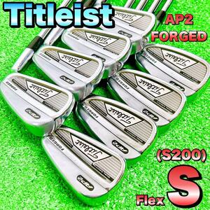 Titleist タイトリスト　AP2 フォージド　メンズアイアンセット　右