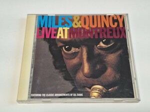 マイルス・デイヴィス　クインシー・ジョーンズ　ライヴ・アット・モントルー　国内盤　Miles Davis & Quincy Jones　Live at Montreux