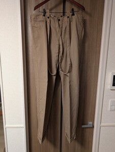 visvim 20aw Ict CAMUS BRACES PANTS パンツ 4 ペンキ加工 サスペンダー