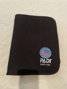 【No:PADI-001】新品未使用レア！PADIダイビング/ログブックバインダー　限定品！