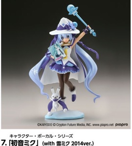 雪ミク 魔法少女 北海道フィギュアみやげ　 Vol3 初音ミク 新千歳空港　限定品