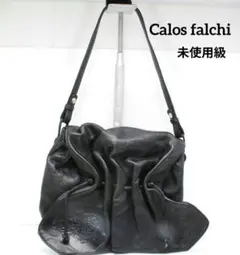 未使用級　CARLOS FALCHI カルロスファルチ　ショルダーバッグ