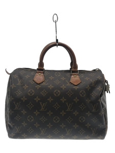 LOUIS VUITTON◆ルイヴィトン/M41526/スピーディ30/モノグラム/ブラウン/持ち手黒ずみ/角擦れ有