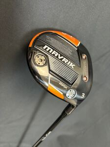 (No.241018)~送料無料~Callaway キャロウェイ MAVRIK MAX #3 VENTUS VELOCORE 6-X カバーあり