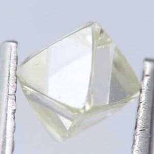 天然 ダイヤモンド ソーヤブル結晶 正八面体 0.516ct Hカラー Flawless ソ付 【榎本通商14442】