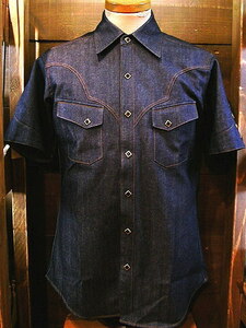 ウエスタンシャツ専門店 オレゴン・トレイル　オリジナル ウエスタンシャツ Western Shirts　Cokevill　Made in Japan size S　日本製 半袖