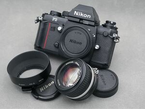 美品｜Nikon ニコン F3 アイレベル フィルムカメラ + Nikkor Ai-s Ai 50mm F1.4S レンズ