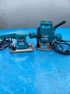 14)makita ルーター3620A /仕上サンダ9036 電動工具　ジャンク