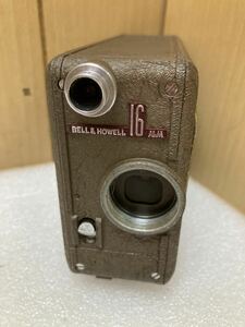 HY1567 当時物　BELL & HOWELL FILMO AUTO LOAD SPEEDSTER USA製 16mmムービーカメラ　簡単動作確認済　現状品　0515