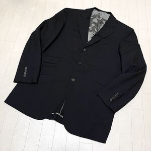 和593★ BURBERRY LONDON バーバリー ロンドン スーツ テーラードジャケット ストライプ super120