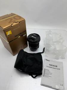 ◆ニコン AF-S NIKKOR 20mm f 1.8G ED 単焦点 レンズ◆R3184