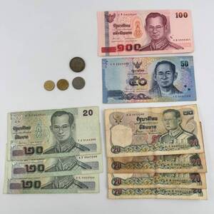 ＃3411 タイ バーツ 紙幣 貨幣 おまとめ 外国銭 外貨 お金 世界のお金 海外