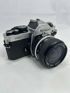 【人気機種・上美品・レンズもお得・ぜひ！(^^♪)】NIKONニコン FM2シルバーボディ＆NIKKOR Ai 28mm 1:3.5　 515