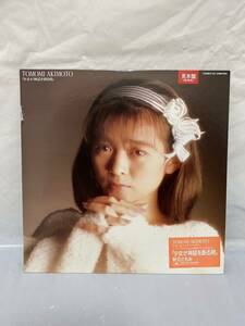 ◎E185◎LP レコード 秋元ともみ TOMOMI AKIMOTO 少女が神話を創る時 見本盤 非売品 白ラベル