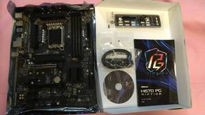 ASRock H670 PG Riptide　　 intelソケットLGA1700対応