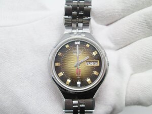 ■【動作未確認品】SEIKO セイコー 0703-7000 ELNIX エルニクス 腕時計 デイデイト クォーツ QZ ラウンド 時計■/A