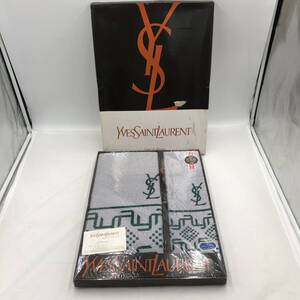 【未使用品】★YVES SAINT LAURENT/イブサンローラン★バスタオル＆スポーツタオル　各1枚　ROYAL UCHINO　日本製