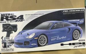 ★1円スタート★京商 HPI　ナイトロ 　RS4　プロポ付き　ポルシェ911 ボディ付 未走行品