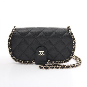 シャネル フォンショルダー マトラッセ ブランドオフ CHANEL キャビアスキン(グレインドカーフ) ショルダーバッ