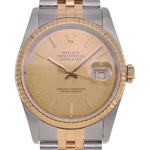 ロレックス ROLEX Ref.16233 オイスターパーペチュアル デイトジャスト R番 Cal.3135 自動巻き メンズ 良品 保証書付き E#132950