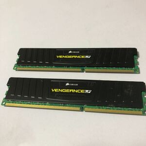 Corsair CML16GX3M2A1600C9 Vengeance 16GB (2 x 8GB) DDR3 1600 MHz (PC3 12800) x2枚Desktop Memory 1.5v 中古動作品SHN032