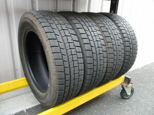 ★☆195/65R16 92Q ダンロップ WINTER MAXX WM02 スタッドレス 2019年製 4本 送料込 T43800816☆★インボイス領収書発行可能