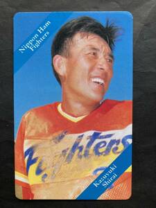 カルビープロ野球カード 93年 No.30 白井一幸 日本ハム 1993年 小文字 ② (検索用) レアブロック ショートブロック ホログラム 金枠