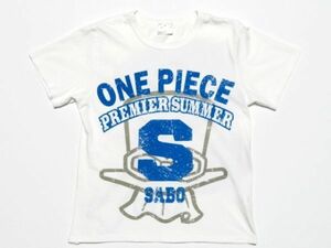 ワンピース ／ USJ ユニバーサルスタジオジャパン ★ プリントTシャツ　ホワイト 　Sサイズ　※送料 185円（ 追跡番号付き ）