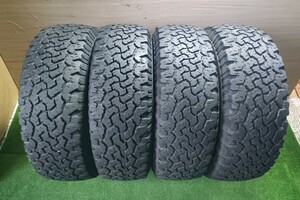 中古タイヤ BF Goodrich All-Terrain T /A M+S LT 215/70R16 ハリアー RAV4 アウトランダー デリカD:5 ホワイトレター A470