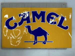 E【貴重/当時物/非売品】超特大　CAMEL　キャメル　喫煙グッズ　煙草　ステッカー　シール　※約470×270mm　　