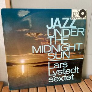 レア、LARS LYSTEDT SEXTET、LP、jazz under the midnight sun、