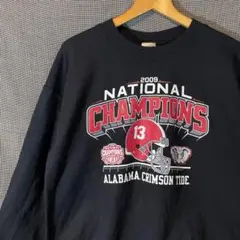 00s Alabama Crimson Tide アメフト スウェット ギルダン