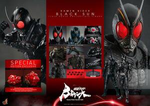 新品未開封 ホットトイズTMS100b 仮面ライダー1/6 BLACK SUN 特典付 KAMEN RIDER Hottoys(検メディコム シャドームーン SHADOWMOON RAH BM)