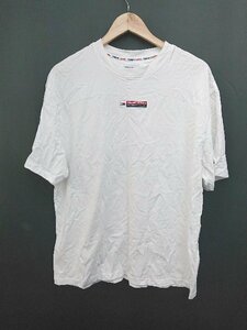 ◇ TOMMY JEANS トミー ジーンズ ロゴ 半袖 Tシャツ カットソー サイズ S ホワイト メンズ P