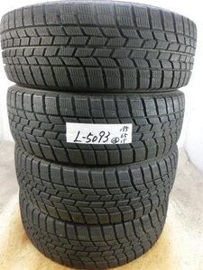 L-5093 溝あり 中古スタッドレス グッドイヤー ICE NAVI 6 195/65R15 91Q (4本)