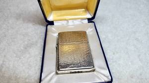 ZIPPO スターリングシルバー　ハンマートーン　5面加工　1996年製