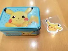 ポケモン 東京ばな奈　ステッカー・缶のみ