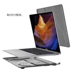 Mac Book Air 13inch用 PCケース スタンド付 ハード 薄型