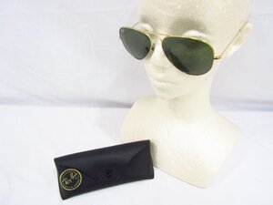 RayBan レイバン RB3025 AVIATOR アビエーター LARGE METAL L0205 58□14 3N ケース付き 中古品 ★140379