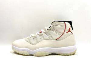 NIKE AIR JORDAN 11 RETRO WHITE RED 28cm US10 378037 016 ホワイト レッド PLATINUM TINT プラチナム ティント