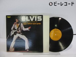 Elvis Presley「Elvis As Recorded At Madison Square Garden」LP（12インチ）/RCA(SX-86)/洋楽ロック