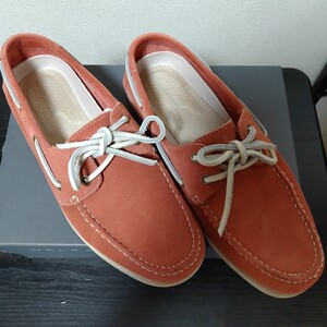 ★ROCKPORT　靴　メンズ　25.5cm　デッキシューズ★　1115-CE間-HKT1