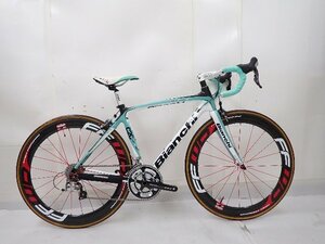 Bianchi ビアンキ INFINITO インフィニート ロードバイク サイズ50cm 105/DURA-ACE FFWD F6R カーボン 配送/来店引取可 ∴ 6EEF7-2