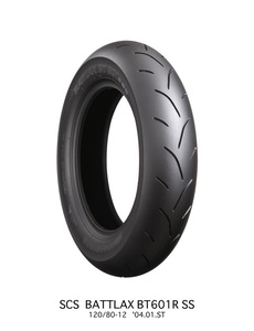 BRIDGESTONE 120/80-12 55J BT601SS リアTL(チューブレスタイヤ) YCY