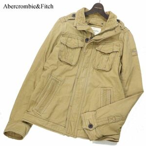 Abercrombie&Fitch アバクロンビー＆フィッチ 通年 ヴィンテージ加工★ ミリタリー フィールド ジャケット Sz.M　メンズ　I3T02068_B#O