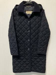 ◆トラディショナル ウェザーウェア WAVERLY ウール 34 キルティングコート Traditional Weatherwear